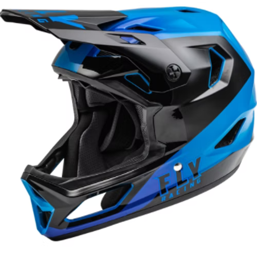 Casco Bicicleta Fly Rayce Blue/Black