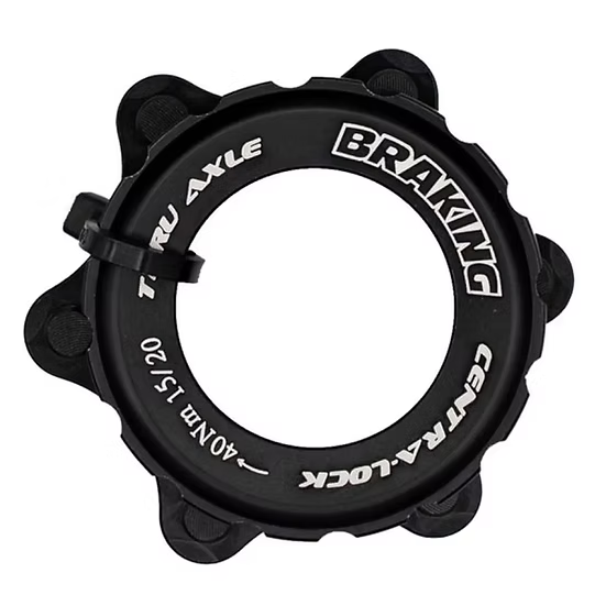 Adaptador para Discos CenterLock Braking Negro