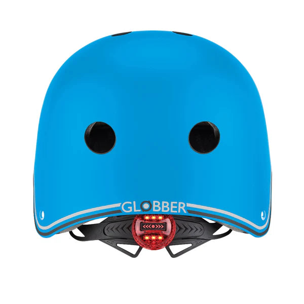 Casco infantil Globber Primo Lights Sky Blue - XS/S