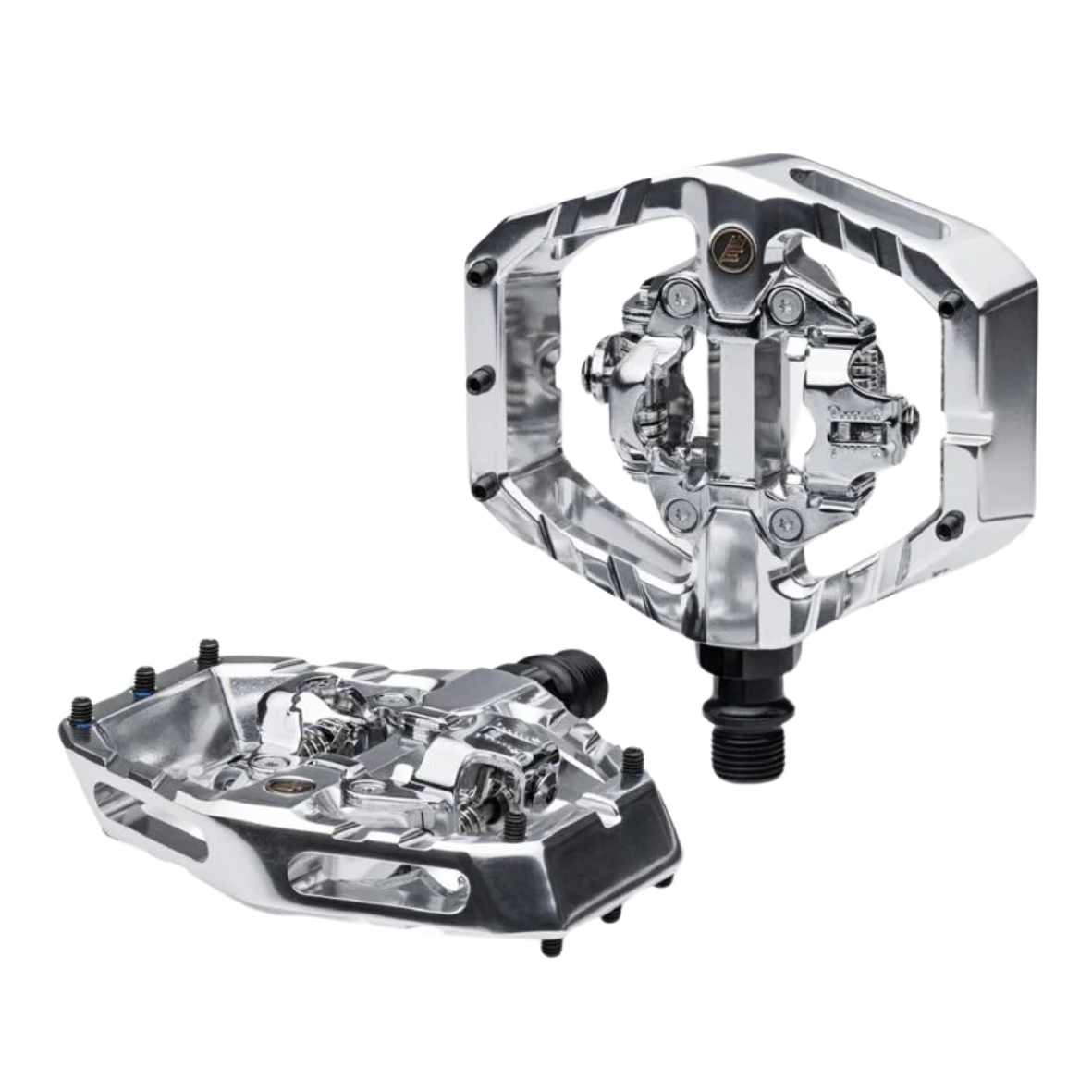 Pedal Title Connect Clipless Chrome