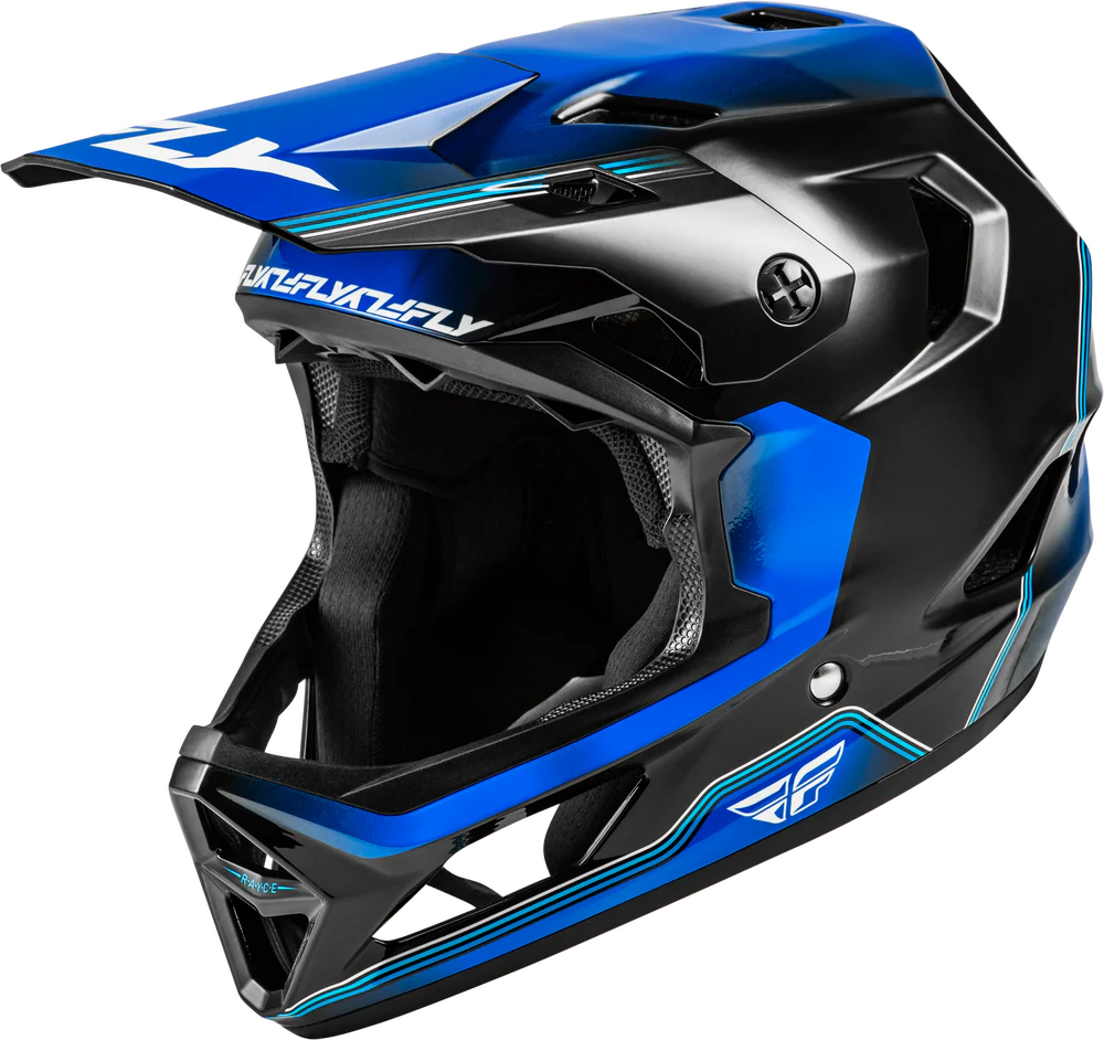 Casco Fly Rayce Repeat Black/Blue 2026