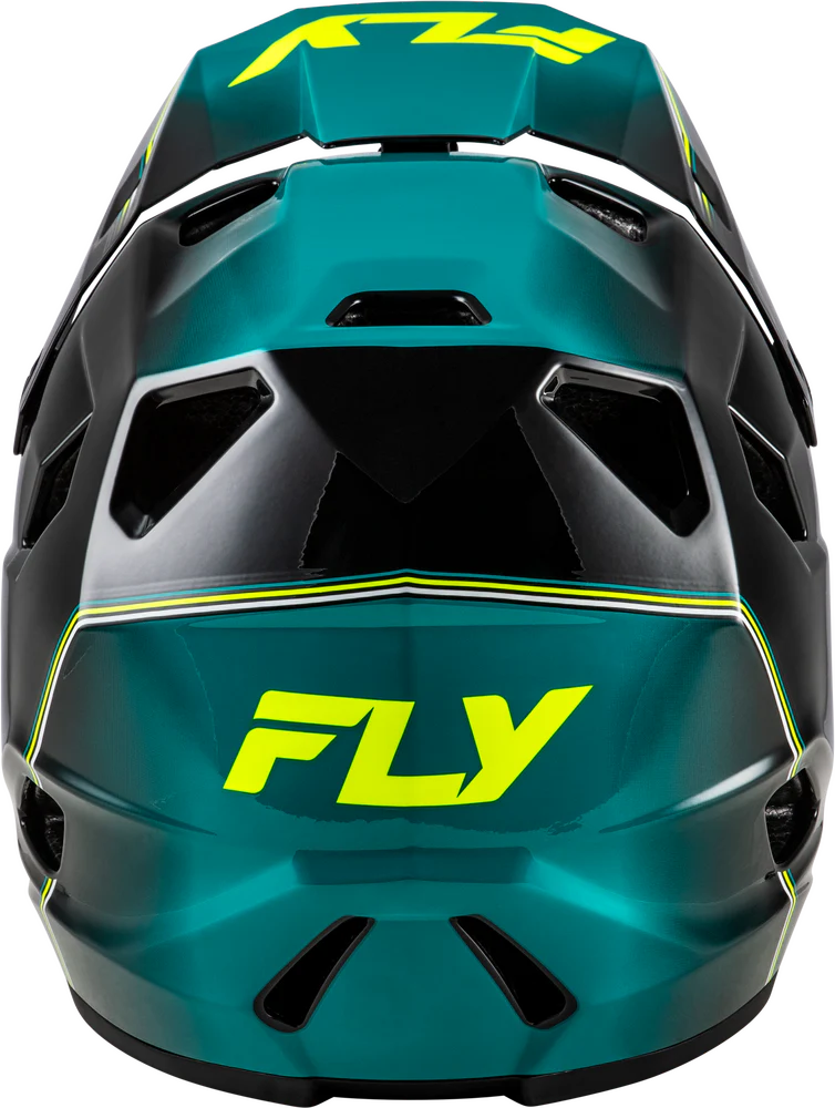 Casco Fly Rayce Repeat Black/Teal/Hi-Vis 2026