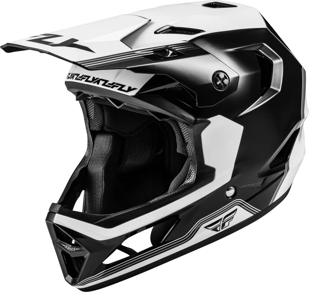 Casco Fly Rayce Repeat Black/White 2026