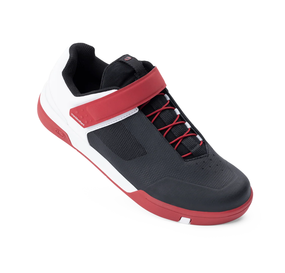 Zapatillas Crankbrothers Stamp Speedlace+strap Plataforma Red/Black/White
