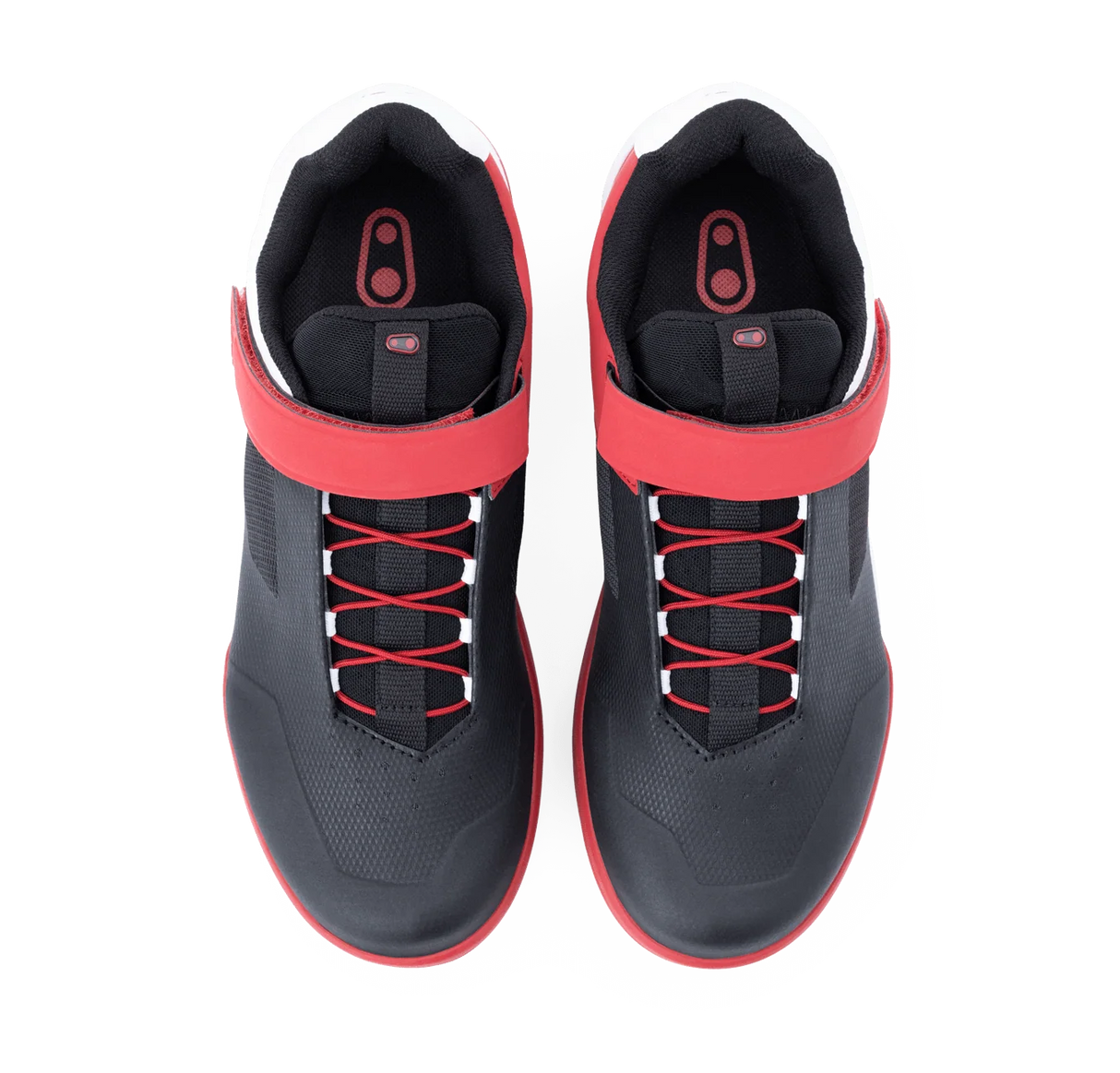 Zapatillas Crankbrothers Stamp Speedlace+strap Plataforma Red/Black/White