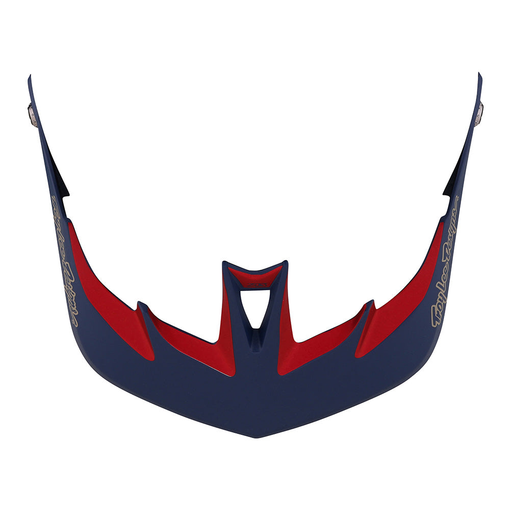 Casco Bicicleta Troy Lee Designs A3 Fang Dk Azul / Burgundy