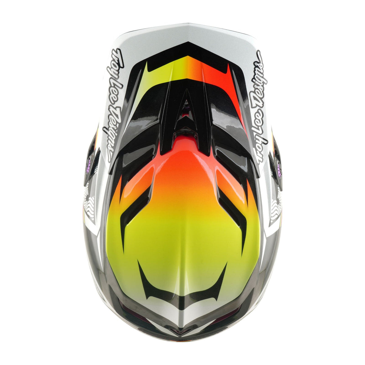 Casco Bicicleta Troy Lee Designs D4 Carbon Lined up Negro