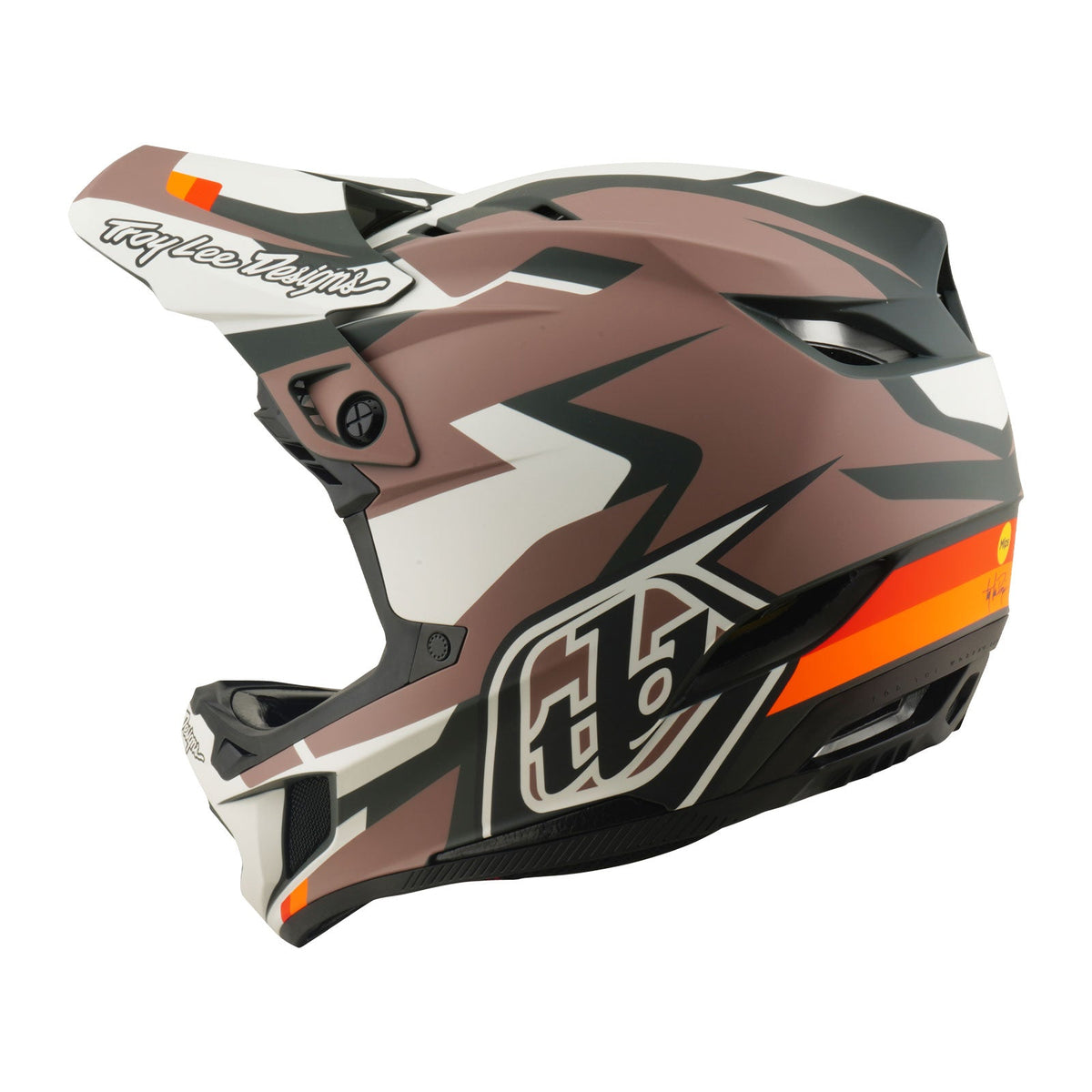 Casco Bicicleta Troy Lee Designs D4 Polyacrylite Roamer Clay