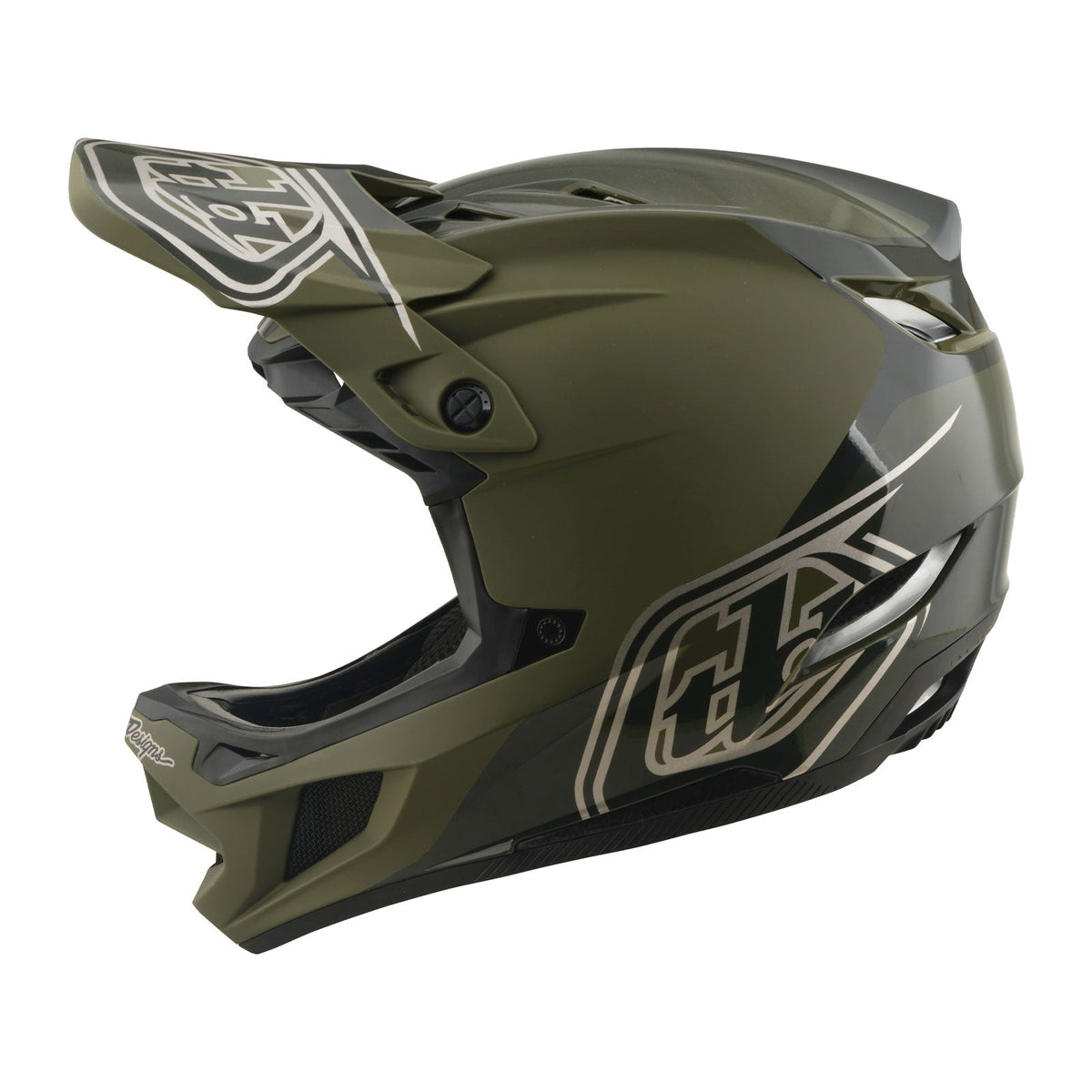 Casco Bicicleta Troy Lee Designs D4 Polyacrylite Shadow Beetle
