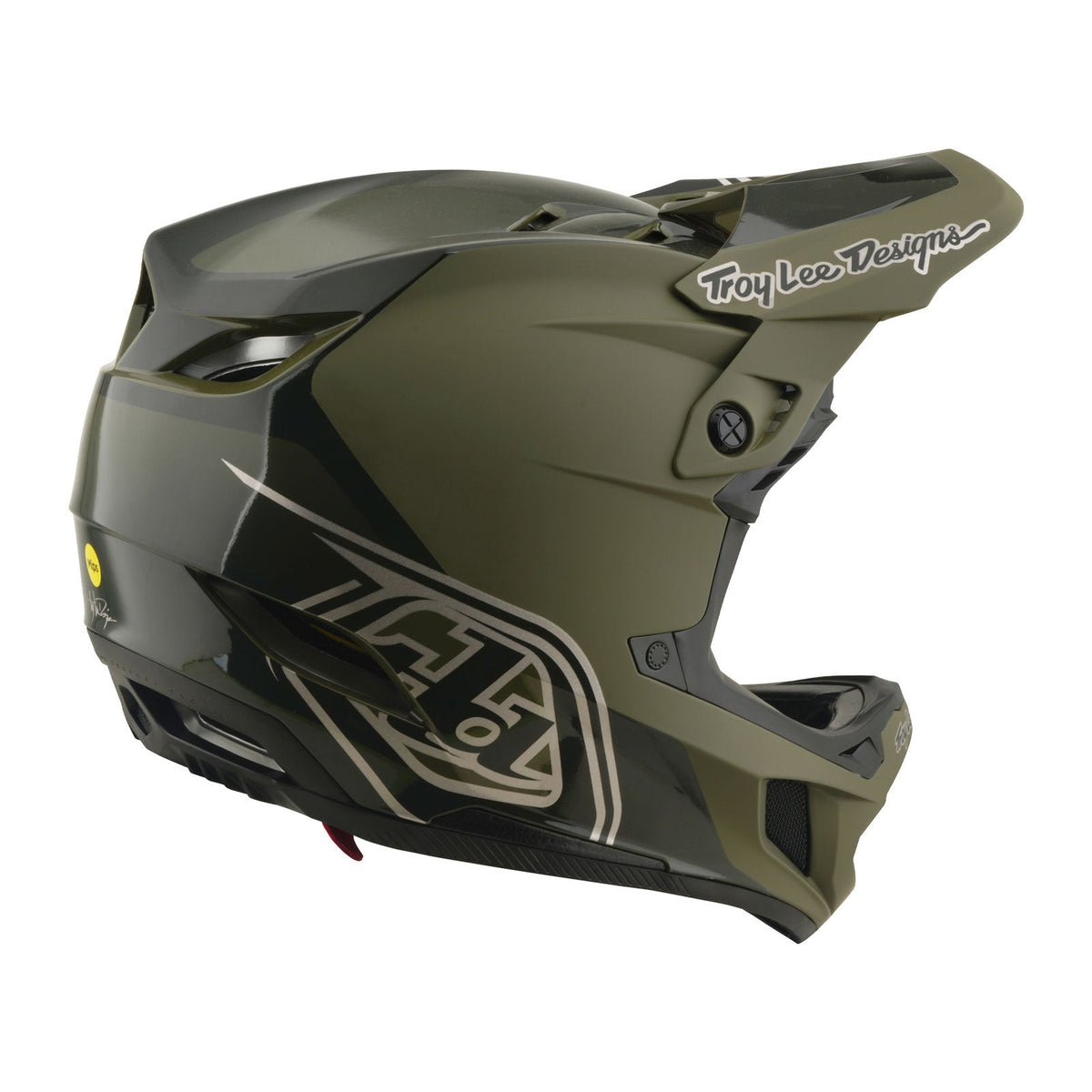 Casco Bicicleta Troy Lee Designs D4 Polyacrylite Shadow Beetle