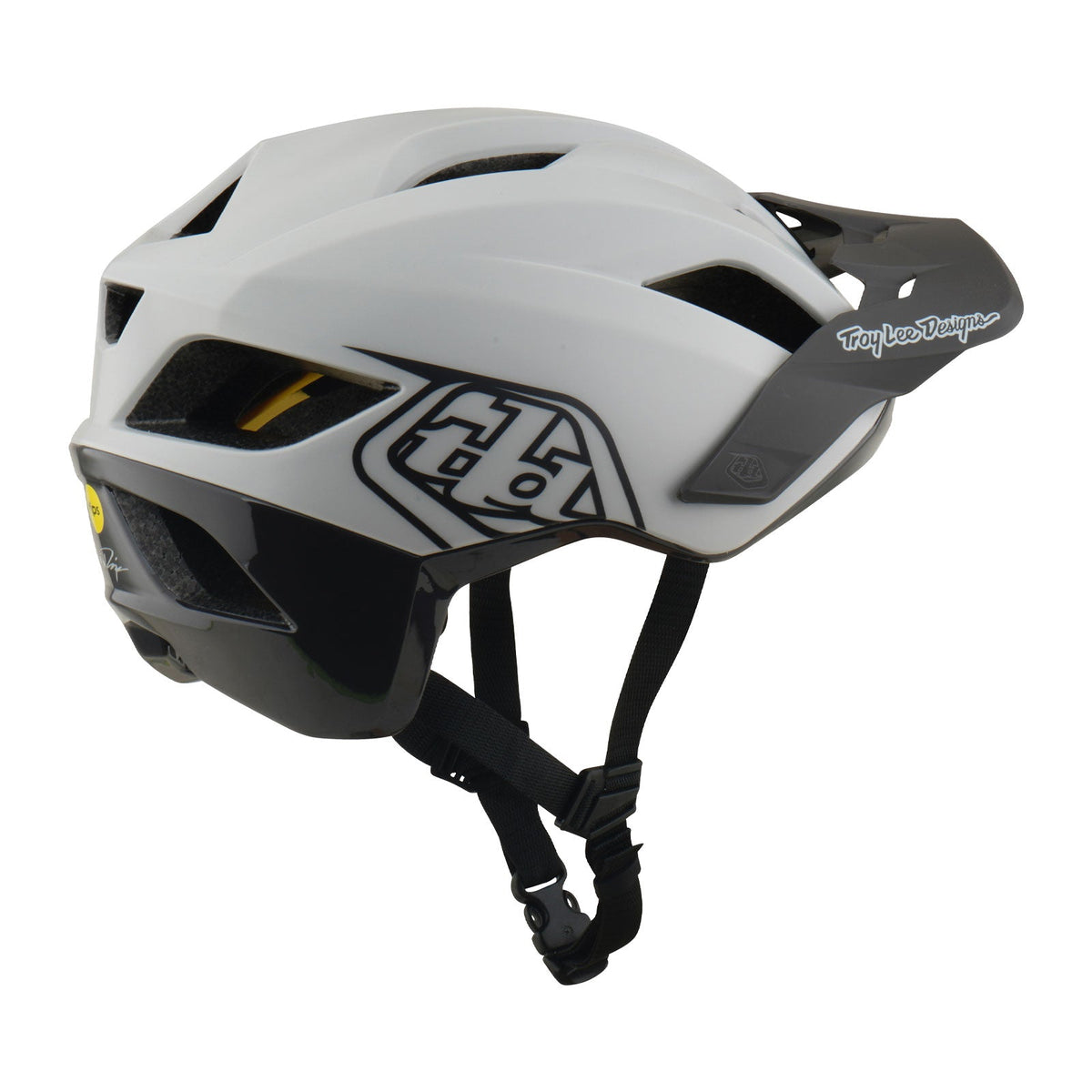 Casco Bicicleta Troy Lee Designs Flowline Point Gris