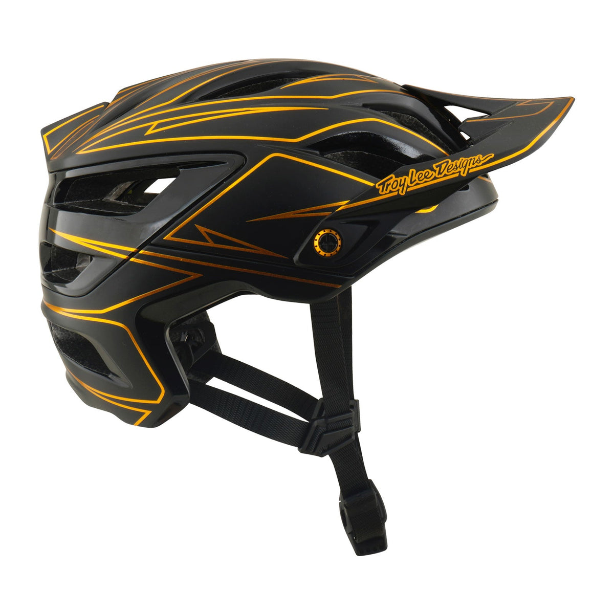 Casco Bicicleta Troy Lee Designs A3 Pinstripe Negro