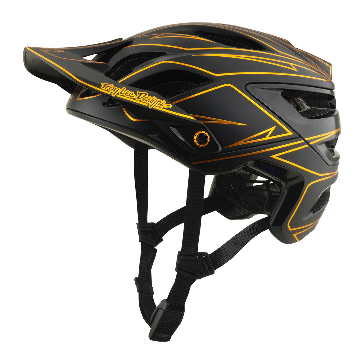 Casco Bicicleta Troy Lee Designs A3 Pinstripe Negro
