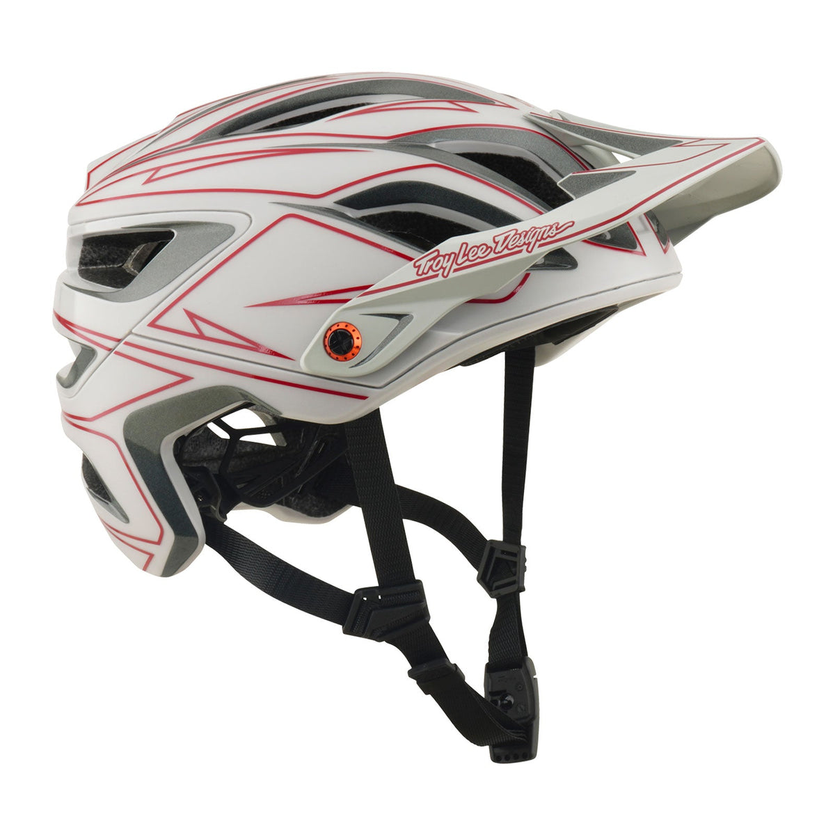 Casco Bicicleta Troy Lee Designs A3 Pinstripe Gris
