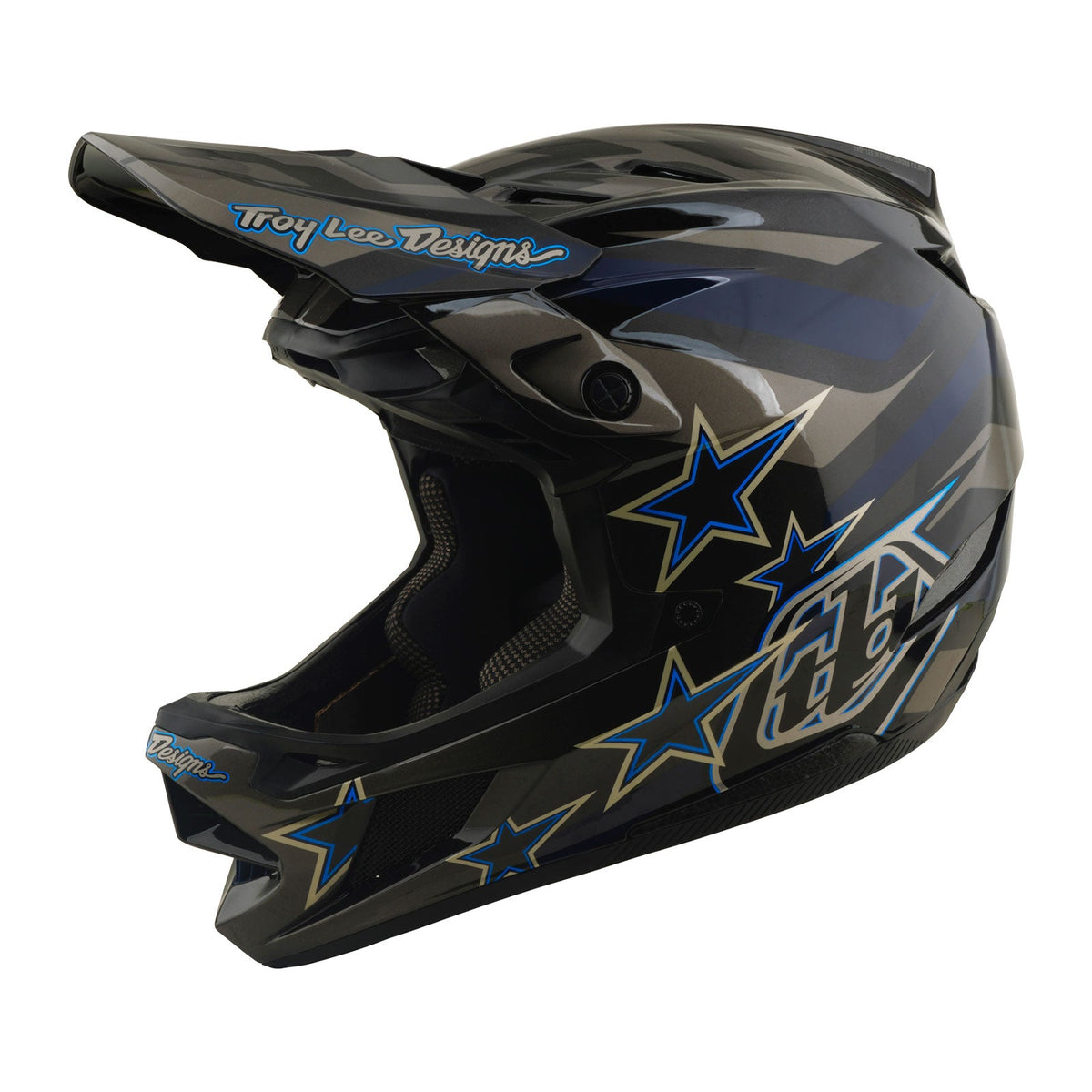 Casco Bicicleta Troy Lee Designs D4 Composite Burst Gris