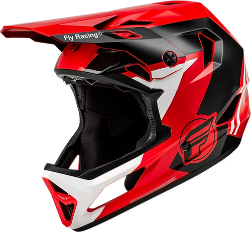 Casco Bicicleta Fly Rayce Red/Black/White