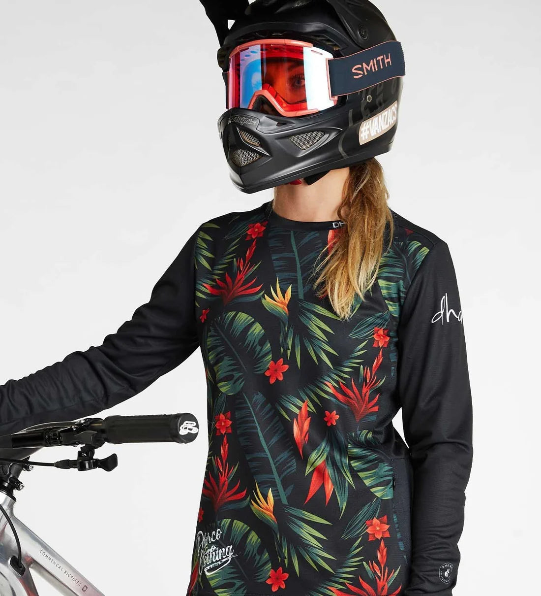 Jersey Bicicleta Mujer Dharco Gravity Tropical DH