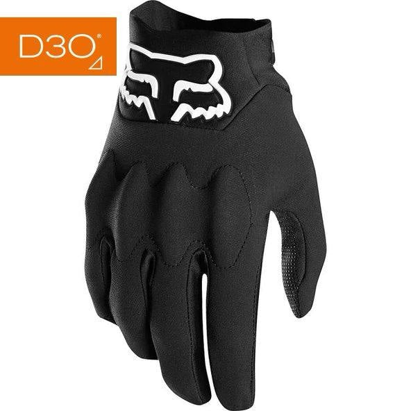 Guantes Bicicleta Defend Fire D3O Negro Fox
