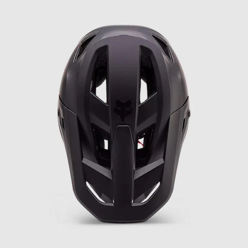 Casco Bicicleta Rampage Mate Black Negro Mate Fox