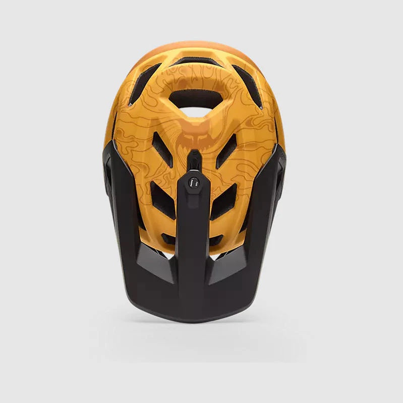 Casco Bicicleta New Proframe Frecuency Amarillo Fox