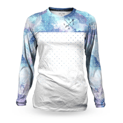 Jersey Bicicleta Mujer Loose Riders Aqua - S
