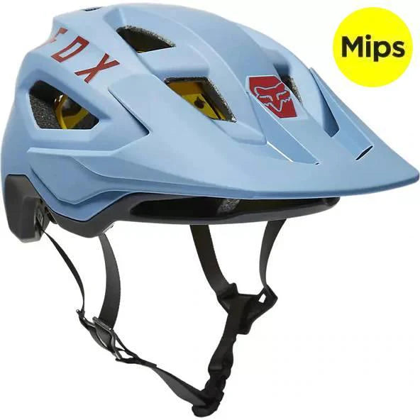 Casco Bicicleta Speedframe Mips Azul Fox
