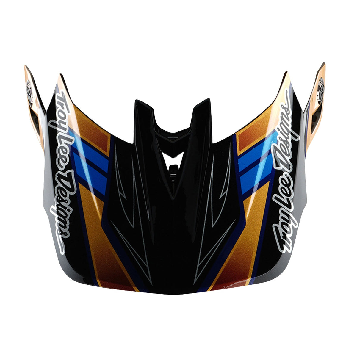 Casco Bicicleta Troy Lee Designs D4 Composite Royalty Negro / Dorado