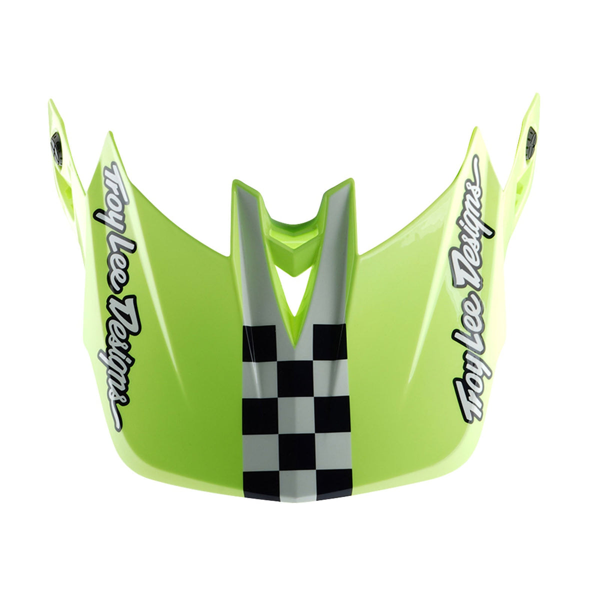 Casco Bicicleta Troy Lee Designs D4 Polyacrylite Fifty-50 Azul Marino / Glo Amarillo