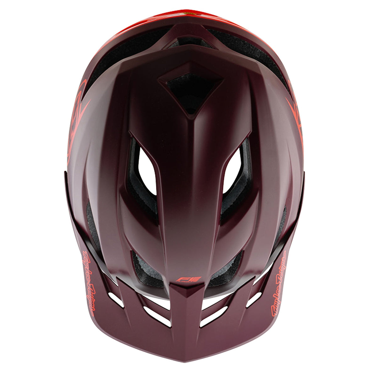 Casco Bicicleta Troy Lee Designs Flowline SE Badge Maroon
