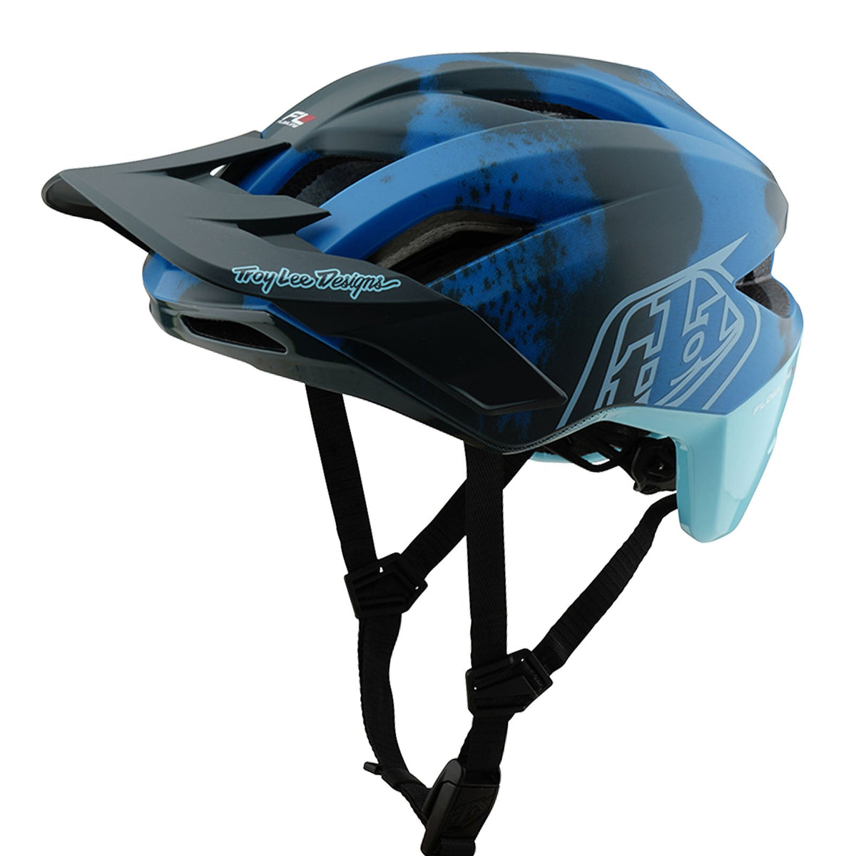 Casco Bicicleta Troy Lee Designs Flowline SE Badge Camo Azul
