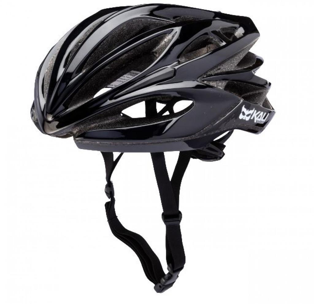 Casco Bicicleta Ruta Kali Loka Solid Black Gloss - S/M (54 - 58)
