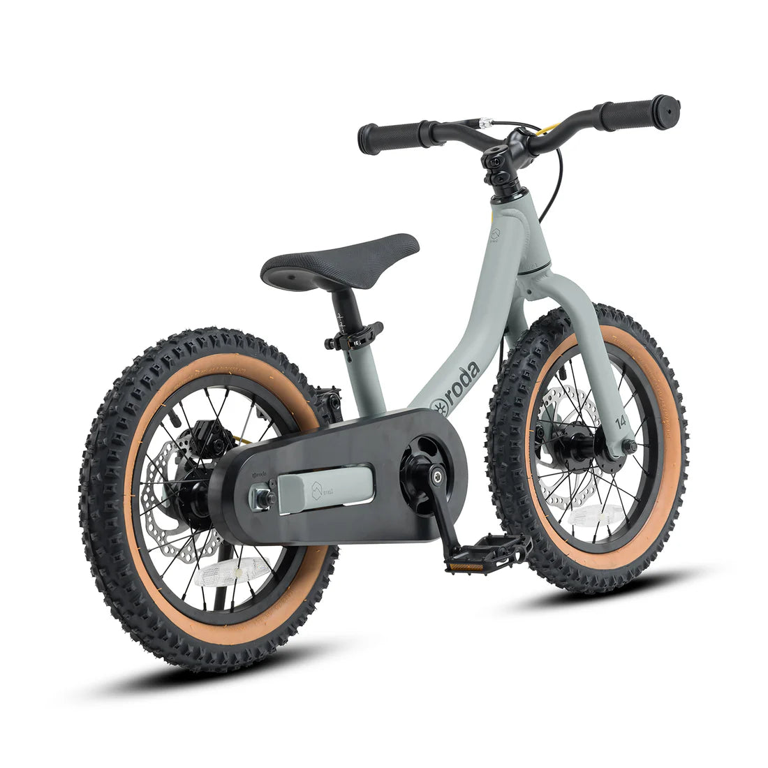 Nueva! BICICLETA DE EQUILIBRIO PARA NIÑOS RODA TRAIL 14 + KIT PEDALES PRO 14 V4
