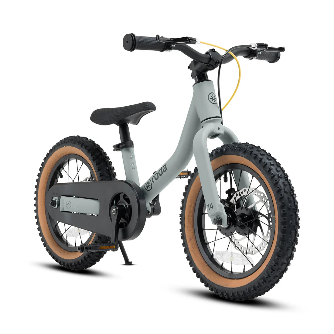Nueva! BICICLETA DE EQUILIBRIO PARA NIÑOS RODA TRAIL 14 + KIT PEDALES PRO 14 V4