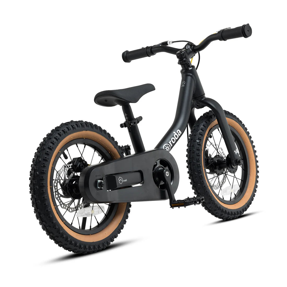 Nueva! BICICLETA DE EQUILIBRIO PARA NIÑOS RODA TRAIL 14 + KIT PEDALES PRO 14 V4