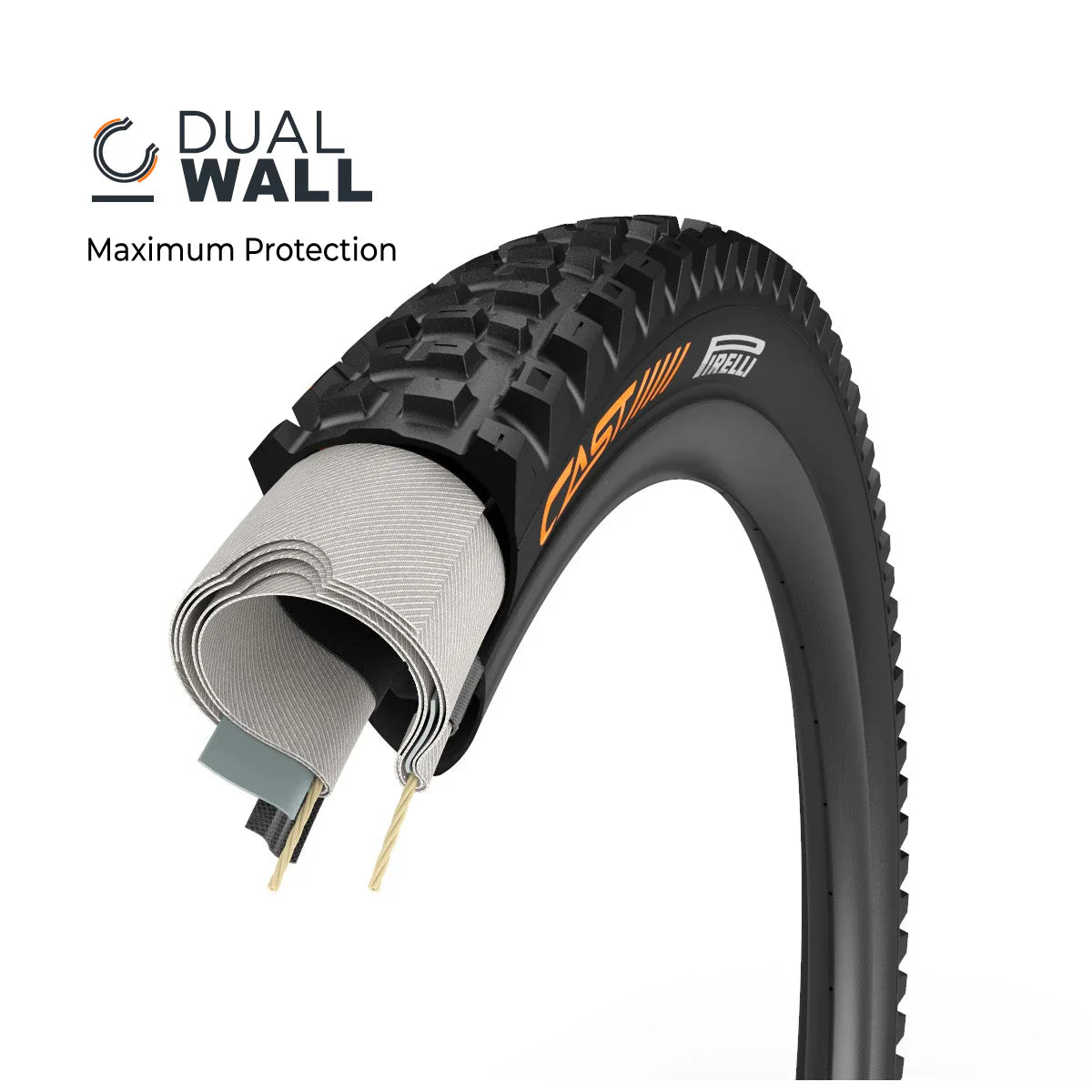 Neumático CAST Antagonist DH/Enduro 27.5x2.4 DualWall