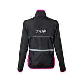 CORTAVIENTO TRIP NEGRO/ROSADO