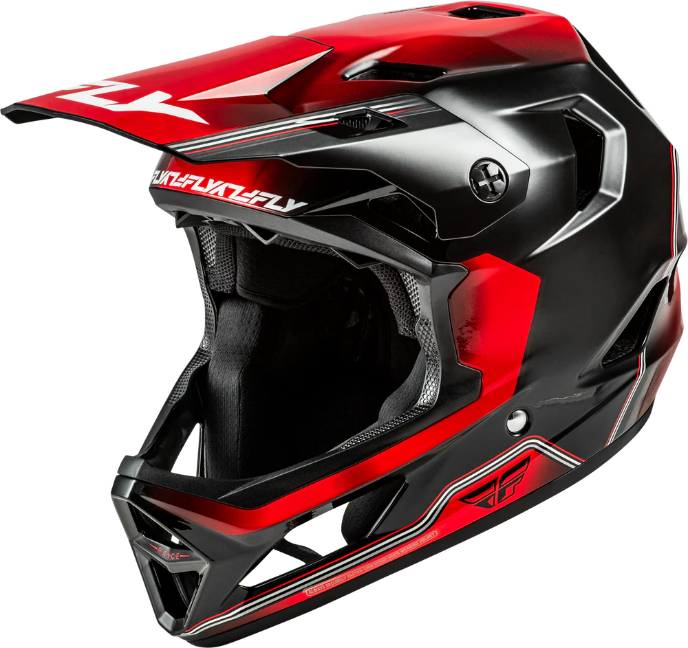 Casco Fly Rayce Repeat Black/Red