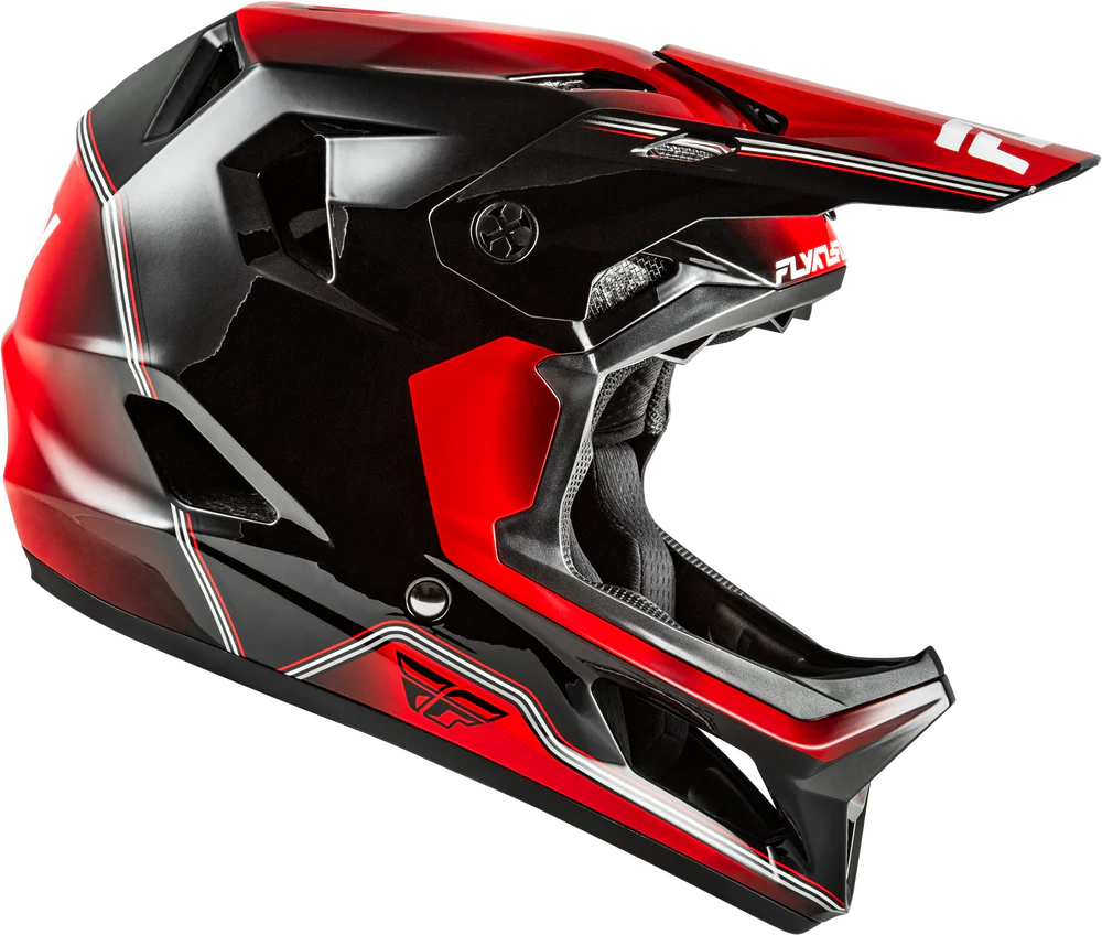 Casco Fly Rayce Repeat Black/Red