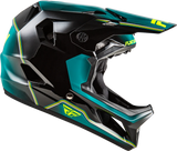 Casco Fly Rayce Repeat Black/Teal/Hi-Vis 2026