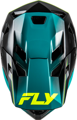 Casco Fly Rayce Repeat Black/Teal/Hi-Vis 2026