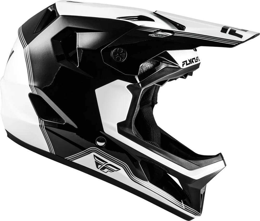 Casco Fly Rayce Repeat Black/White 2026