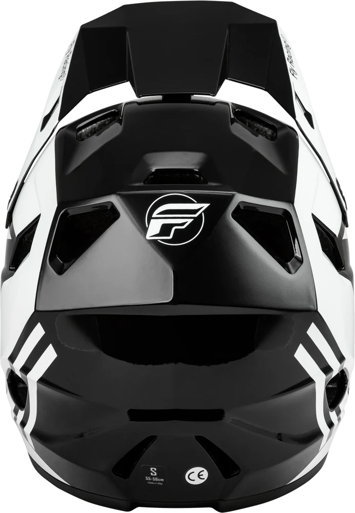 Casco Fly Rayce Black/White 2026 Niño