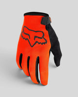 Guantes Bicicleta Ranger Naranjo Flúor Fox