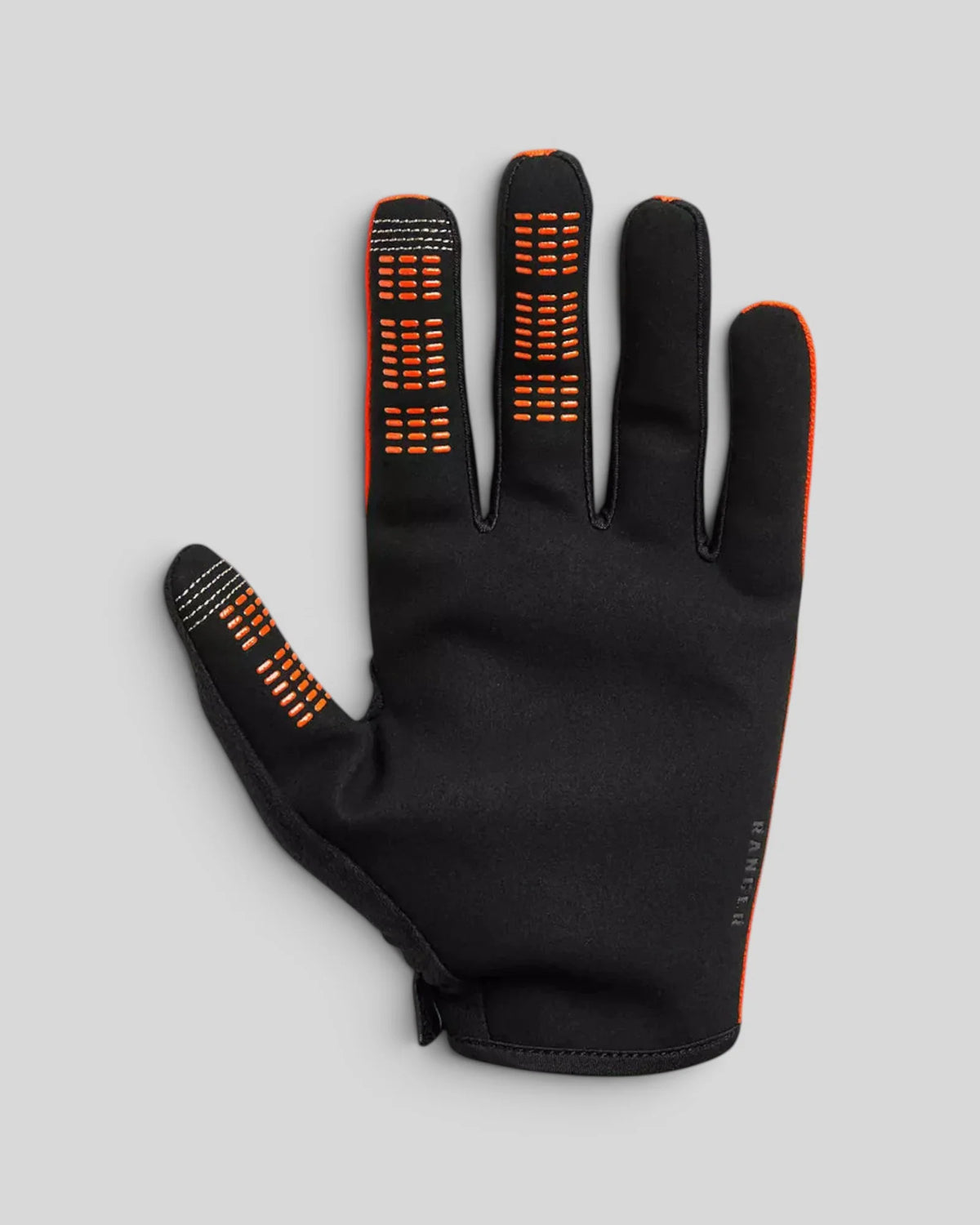 Guantes Bicicleta Ranger Naranjo Flúor Fox