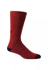 Calcetines Bicicleta Defend 10" Rojo Fox - L/XL