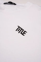 Polera Title Essential SS Blanca