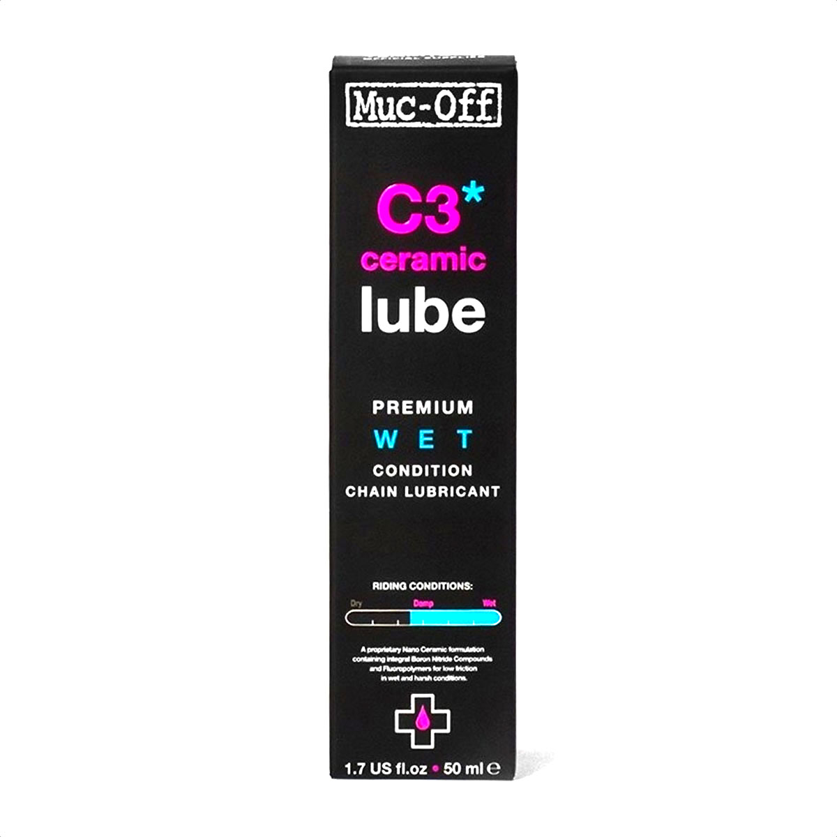 Lubricante Húmedo Muc-Off C3 Ceramic Wet Lube 50Ml