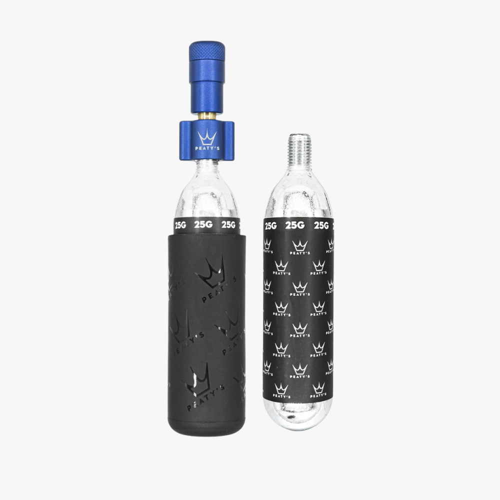 Kit CO2 para Inflado Neumaticos 25G Azul Peaty´s