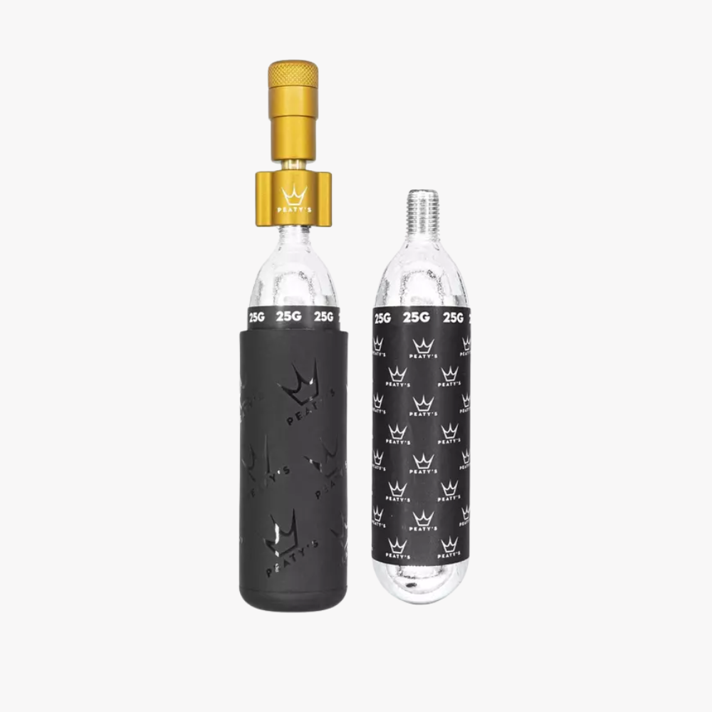 Kit CO2 para Inflado Neumáticos 25G Bronce Peaty´s