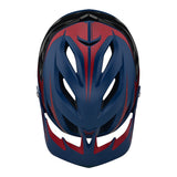 Casco Bicicleta Troy Lee Designs A3 Fang Dk Azul / Burgundy